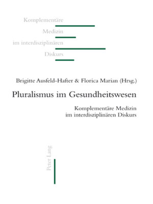 cover image of Pluralismus im Gesundheitswesen